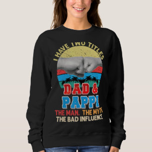 Jag har två titlar Pappa och papperi den man Myth  T Shirt
