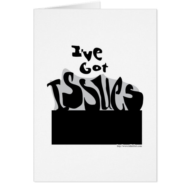 Jag har utfärdar! hälsningskort (Framsidan)