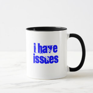 Jag har utfärdar kaffemuggen mugg