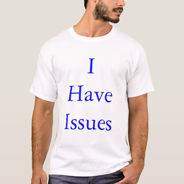 Jag har utfärdar t-shirt (Framsida)