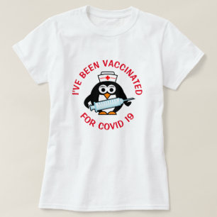 Jag har vaccinerats mot pandemi till skjorta för t shirt