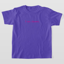 Jag har valt Girls Basic T-Shirt