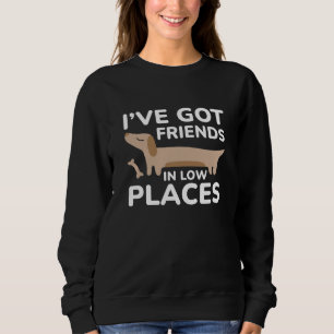 Jag har vänner på låga orter t shirt