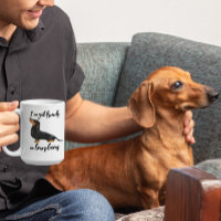 Jag har vänner på låga platser Dachshund hund