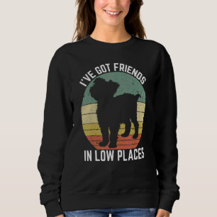 Jag har vänner på låga platser Yorkshire Terrier T Shirt
