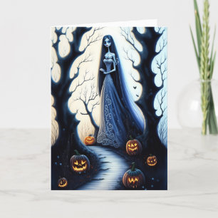 Jag har väntat på dig Halloween Helgkort