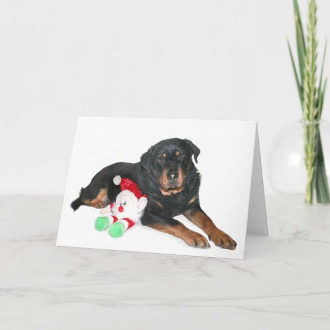 Jag har varit bra Santa Helgkort (Framsida)