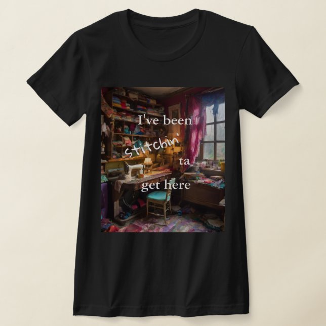 Jag har varit där och sett rumsdräkt. t shirt (Laydown)