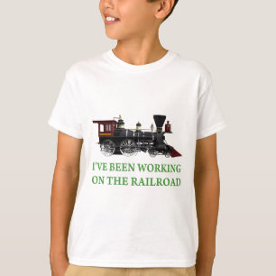 Jag har varit funktionsduglig på järnvägen t shirt