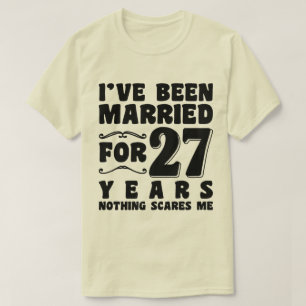 Jag har varit gift i 20 år bröllopsjubileum t shirt