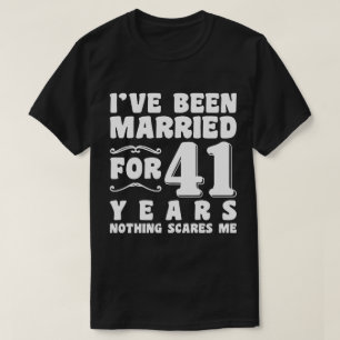 Jag Har Varit Gift I 41 År Matchande Par T Shirt