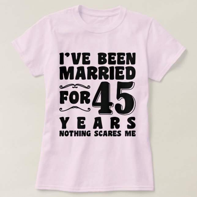 Jag Har Varit Gift I 44 År Matchande Par T Shirt (Design framsida)