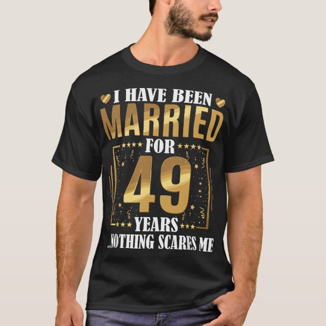 Jag har varit gift i 49 år - 49 Bröllop och T Shirt (Framsida)