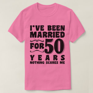 Jag Har Varit Gift I 50 År Make Maka Roligt T Shirt