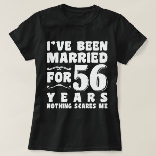 Jag Har Varit Gift I 56 År Födelsedagspresent T Shirt