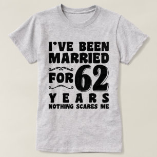 Jag Har Varit Gift I 62 År Förlovningspresent T Shirt