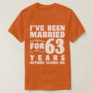 Jag Har Varit Gift I 63 År Farföräldrar Coola T Shirt