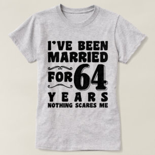 Jag Har Varit Gift I 64 År Förlovningspresent T Shirt