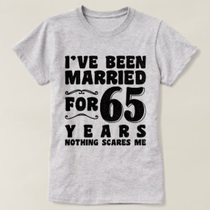 Jag Har Varit Gift I 65 År Förlovningspresent T Shirt
