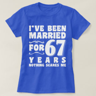 Jag Har Varit Gift I 67 År Förlovningspresent T Shirt