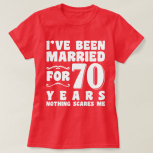 Jag har varit gift i 70 år - möhippa t shirt
