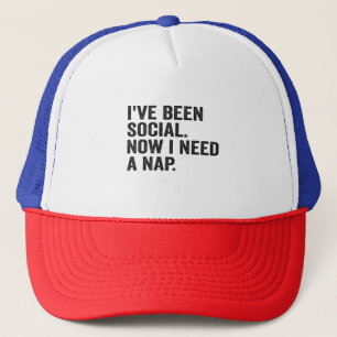 Jag har varit Social nu jag behöver en Nap Autism  Keps