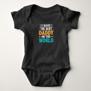 Jag har världens bästa pappa Baby Bodykostym T Shirt