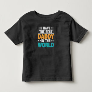 Jag har världens bästa pappa Småbarn T Shirt