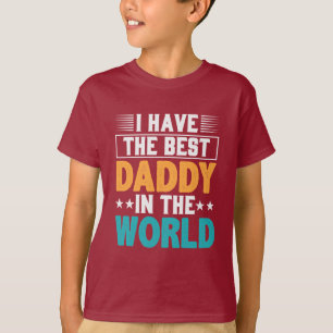 Jag har världens bästa pappa t shirt