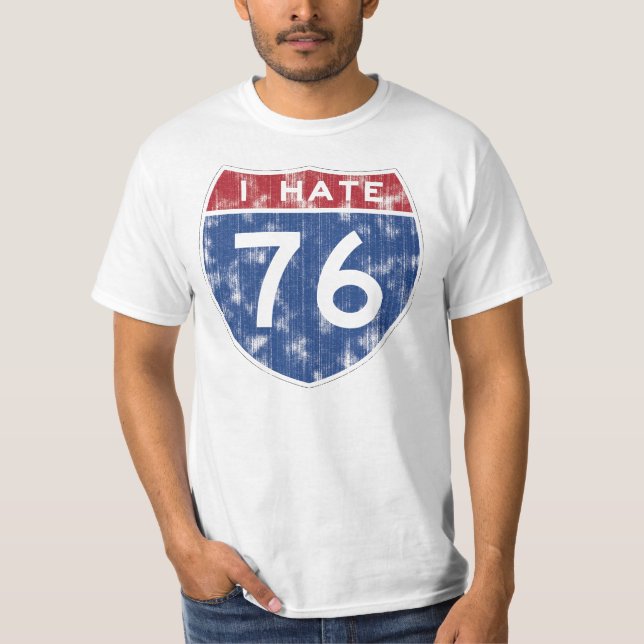 Jag hatar 76 t shirt (Framsida)