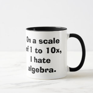 Jag hatar Algebramuggen Mugg