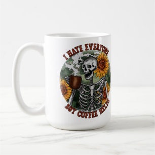 Jag hatar alla utom kaffe hjälper kaffemugg