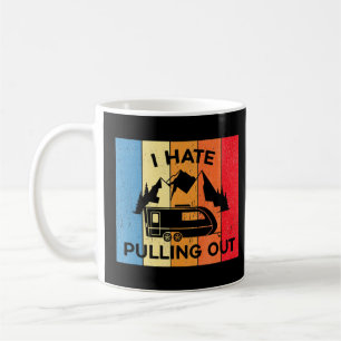 Jag hatar att slå ut Rv Van Camper Life 1 Kaffemugg