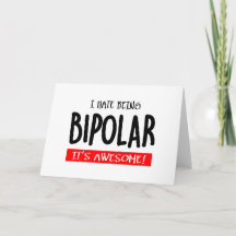 Jag hatar att vara bipolär