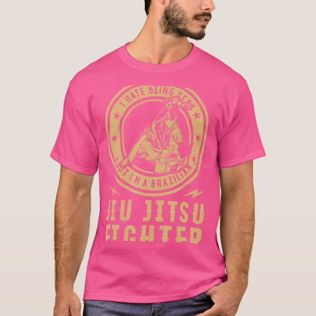 Jag hatar att vara sexig, men jag är en brasilians t shirt (Framsida)