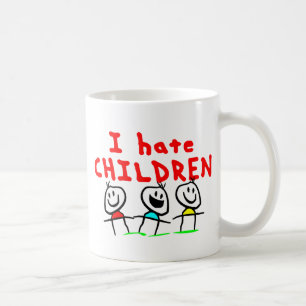 Jag hatar barn! kaffemugg