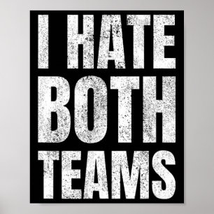 Jag hatar Basketboll för båda Sportfantasterna Poster