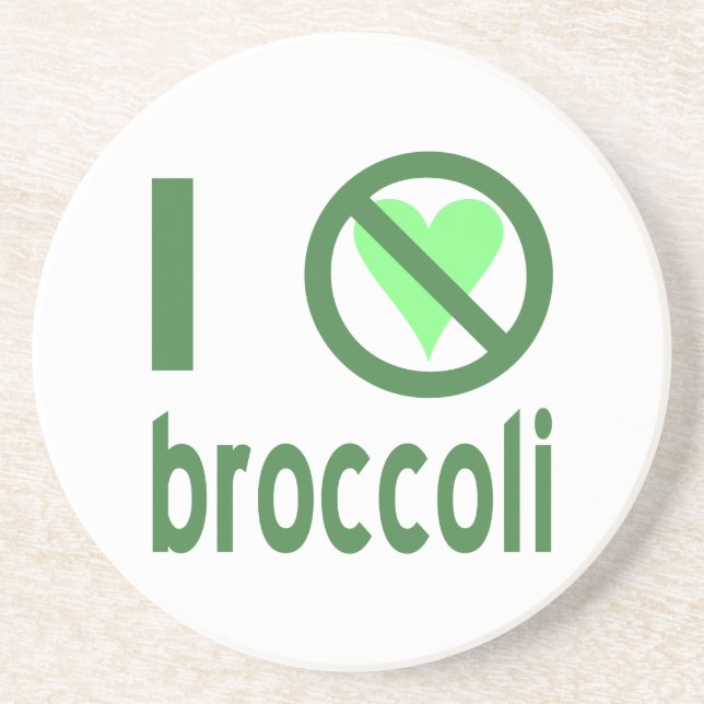 Jag hatar broccoli grön text underlägg (Framsidan)