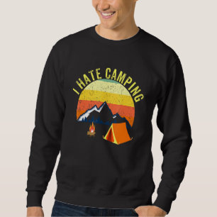 Jag hatar camping utomhus eller var som helst lång ärmad tröja