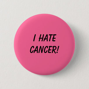 Jag hatar cancer! knapp