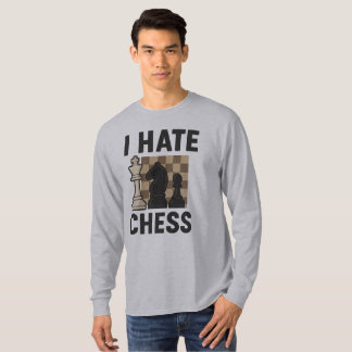 Jag hatar Chess långärmad shirt T
