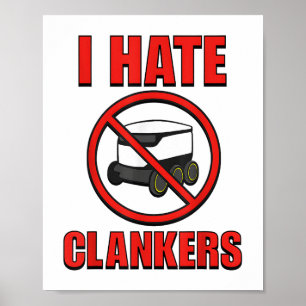 Jag hatar Clankers För manar kvinnor _1 Poster