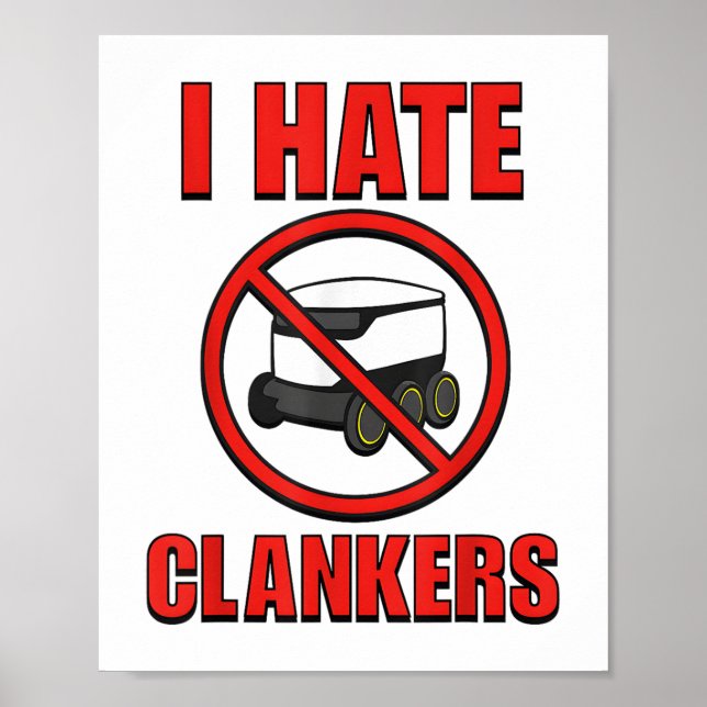 Jag hatar Clankers För manar kvinnor _1 Poster (Framsidan)