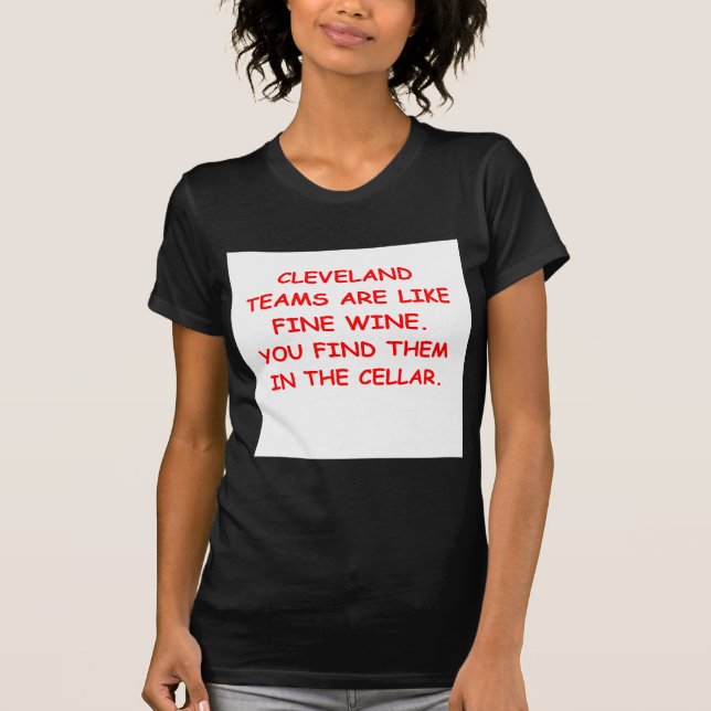 jag hatar cleveland t-shirt (Framsida)
