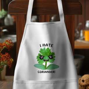 Jag hatar Coriander - Cilantro Förkläde