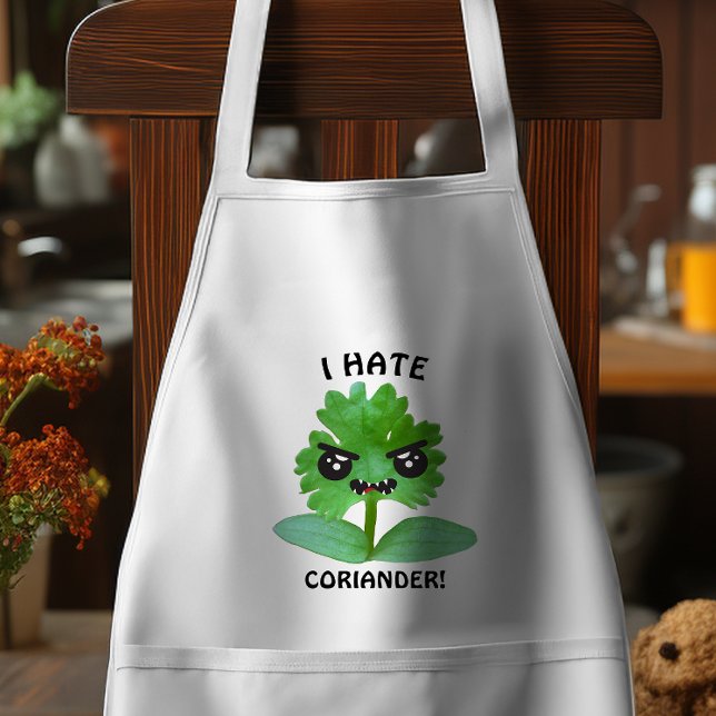 Jag hatar Coriander - Cilantro Förkläde (Skapare uppladdad)