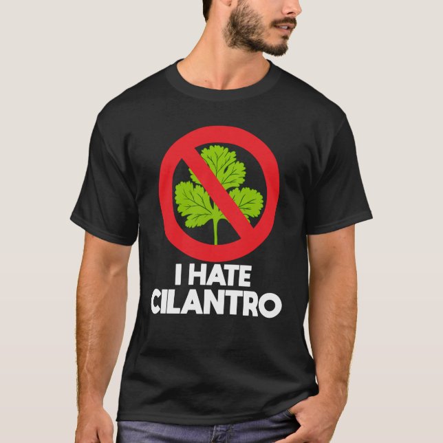 Jag hatar Coriander T Shirt (Framsida)