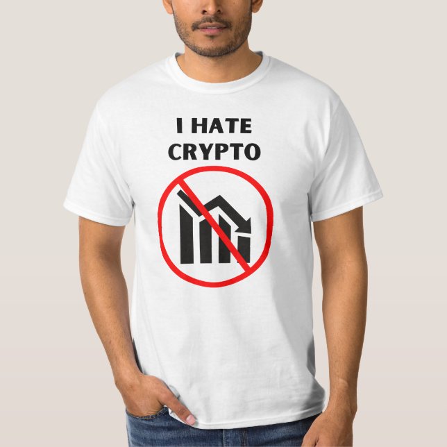 Jag hatar Crypto T Shirt (Framsida)