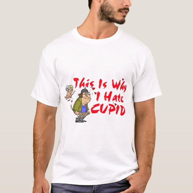 Jag hatar Cupid T-shirt (Framsida)
