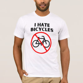 Jag hatar cyklar t shirt